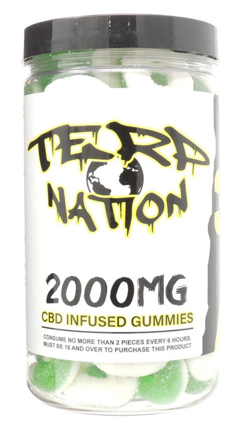 Buy Terp Nation Cbd Gummies 2000mg Cbd Warehouse Usa 1243